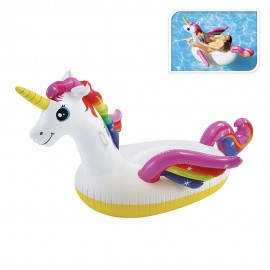 Flotador diseño unicornio 198 x 140 x 102 cm