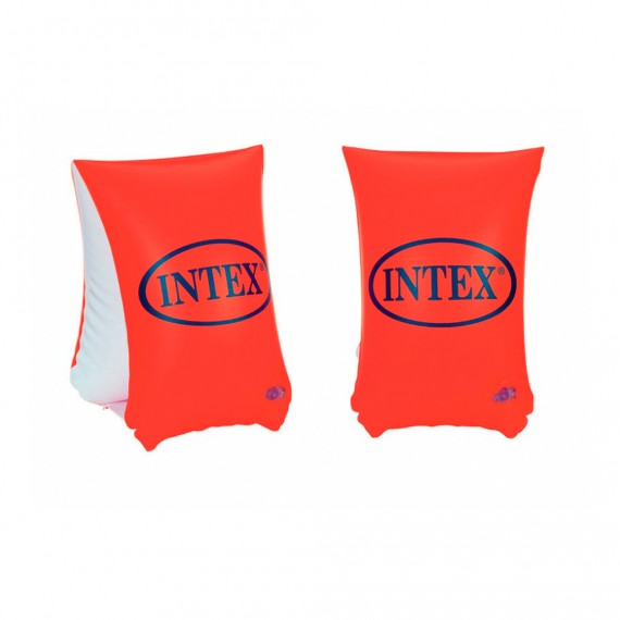 Manguitos hinchables. color rojo 23x15cm. intex