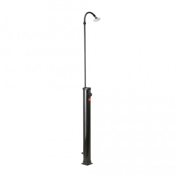 Ducha solar de pvc negro 9 l ar1009 gre
