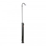 Ducha solar de pvc negro 9 l ar1009 gre