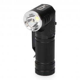 Mini linterna led nano vortex, direccionable, aluminio, recargable, 8w 450 lm