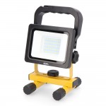 Foco led recargable 20w 2000lm 6500k 2x2000mah edm