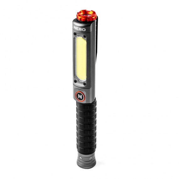 Linterna big larry pro+. lámpara+cob recagable. nebo