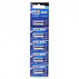 Pila alkalina max-pro 23a 12v mando a distancia ø10,3x28,5mm
