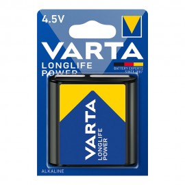 Pila alkalina longlife power 3lr12 - 4,5 v (blister 1 unid.) 62 x 22 x 67 mm