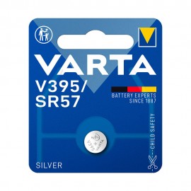 Micro pila de botón silver sr57 - v395 1,55 v ø9,5 x 2,73 mm blister