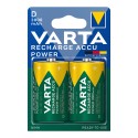 Pila varta recargable accu power d - lr20 3000ma (blister 2 unid.) ø34,2x61,5mm
