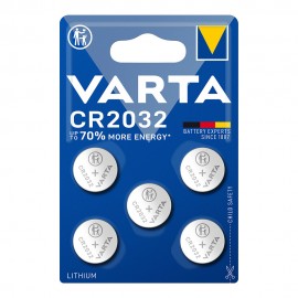 Micro pila de boton lithium cr2032 3v (blister 5 unid.) ø20,0x3,2mm