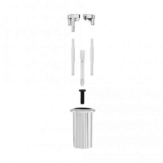 Kit g doble pulsador largo mecanismo descarga d2d ah0001700r roca