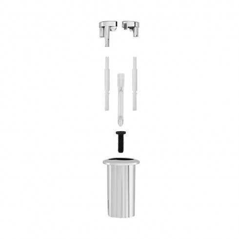 Kit g doble pulsador largo mecanismo descarga d2d ah0001700r roca