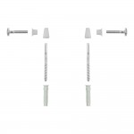 Kit de fijación para inodoro y bidé de suelo roca dama av0007600r roca