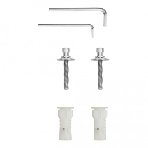 Kit fijación para asientos de inodor caída amortiguada roca dama ai0000400r roca
