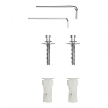 Kit fijación para asientos de inodor caída amortiguada roca dama ai0000400r roca