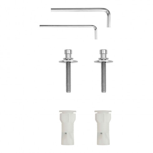 Kit fijación para asientos de inodor caída amortiguada roca dama ai0000400r roca