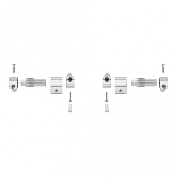 Kit conjunto bisagras para asiento con caria amortiguada roca varios modelos ai0001200r roca