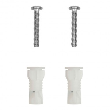 Kit conjunto fijación para asiento de inodoro roca varios modelos ai0002400r roca