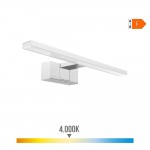 Lámpara de pared de led 6w 600lm 4.000k 30x12,8x5,10cm edm