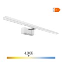 Lámpara de pared de led 12w 1.270lm 4.000k 60x12,8x5,10cm edm
