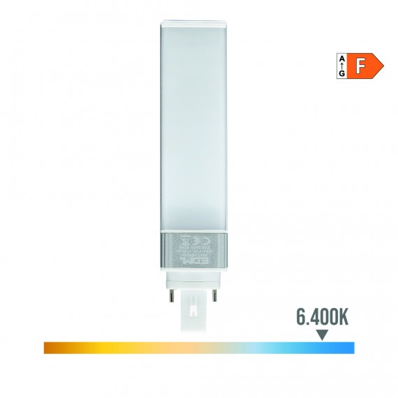 Bombilla led g24 (downlight) 11w 1150lm 6400k luz fria 3,5x16,2cm edm