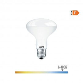 Bombilla reflectora led r90 e27 12 w 1154 lm 6400 k luz fria ø9 x 12,1 cm