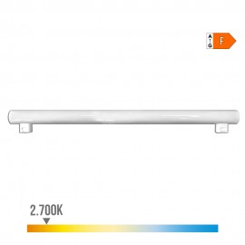 Linestra led 2 casquillos s14s 9 w 810 lm 2700 k luz calida 500 x 30 x 47 mm