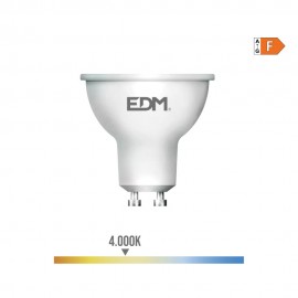 Bombilla dicroica led gu10 5 w 450 lm 4000 k luz dia ø5 x 5,5 cm
