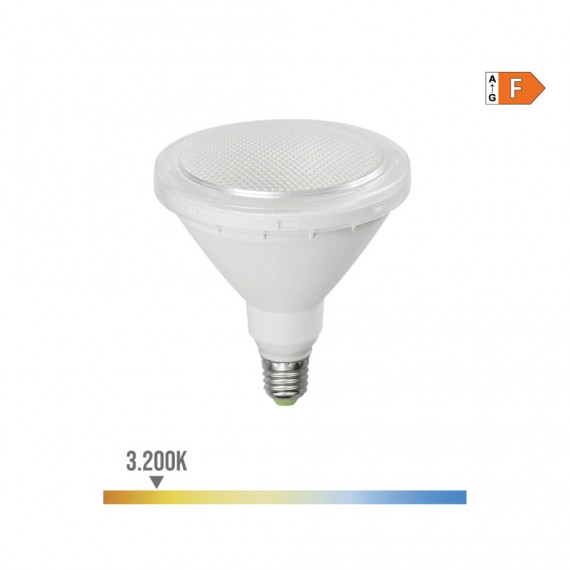 Bombilla par38 led e27 15w 1510lm 3000k luz calida ip64 ø12x13,8cm edm