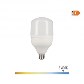 Bombilla industrial led e27 20w 2045lm 6400k luz fria ø8x16,5cm edm