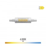 Bombilla lineal led 78mm r7s 5.5w 780lm 4000k luz dia ø16x78mm edm