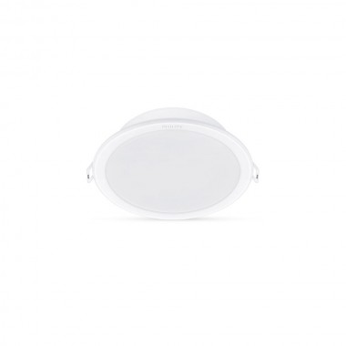 Downlight de empotrar de led 5,5w 550lm 4000k luz dia mod. meson ø9x3,5cm philips