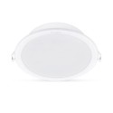 Downlight de empotrar de led 23,5w 2550lm 6500k luz fria mod. meson ø21,5x10,5cm philips