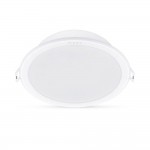 Downlight de empotrar de led 23,5w 2550lm 6500k luz fria mod. meson ø21,5x10,5cm philips