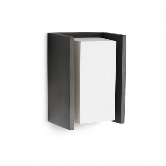 Aplique pared e27 15w 970lm mod. bridge philips