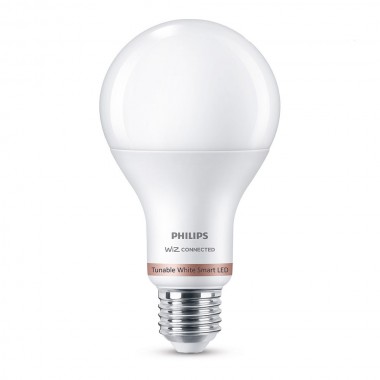 Bombilla led standard e27 13w 2700k-6500k 1521lm wifi philips wiz