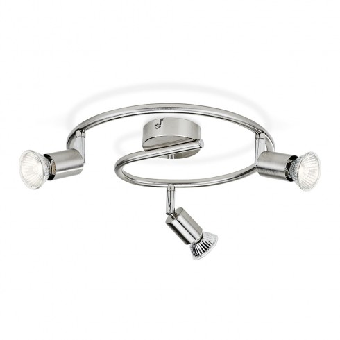 Plafon circular 3 elementos mod. limbali gu10 ø32x13cm philips
