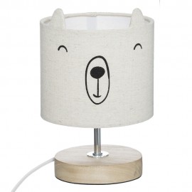 Lámpara de mesa infantil sobremesa 'bear' e14 (bombilla no incluida)