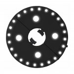 Luces para el interior del parasol ø16cm a pilas: 4xaa (no incluidas) colores / modelos surtidos