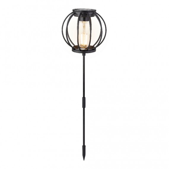 Set 3 luces solares de jardín ø13x43cm 3lm