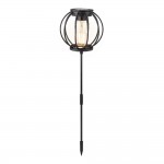 Set 3 luces solares de jardín ø13x43cm 3lm