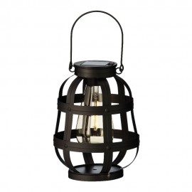 Luces solares de jardín vintage lumineo, 3 uds