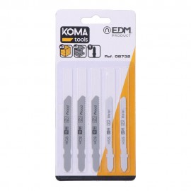Hojas para sierra de calar 08705 y 08754, set 5 uds