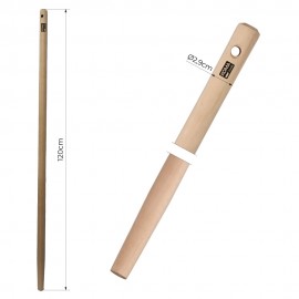 Mango de madera de eucaliptus para rastrillo, amr1229, ø2,9 cm x 120 cm