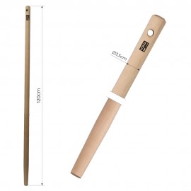 Mango de madera de eucaliptus para raedera / pala, amp1200 , ø3,5 cm x 120 cm