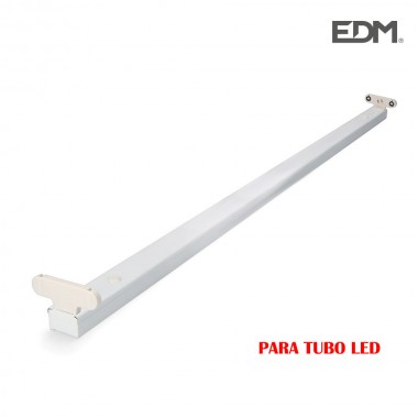 Regleta para 2 tubos led de 22w (eq 2x58w) 153cm - edm