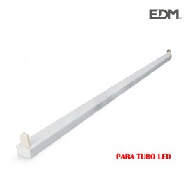 Regleta fluorescente para tubo de led 1x22w (eq. 58w) 220v 152cm edm