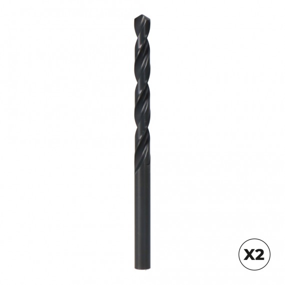 Pack con 2 brocas cilíndricas cortas hss din 338n 4,00mm iz27409 koma tools (izar)