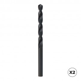 Broca cilíndrica corta hss din 338n, 2 uds, ø4,00 mm
