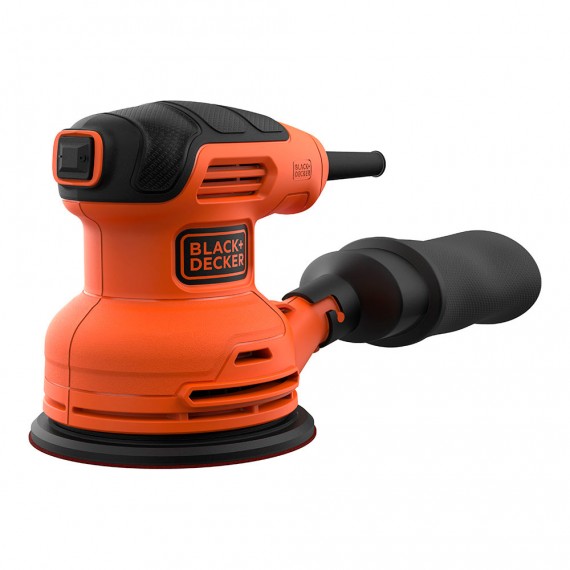 Lijadora rotórbital 230w bew210-qs black+decker