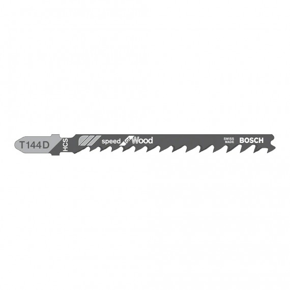 Set de 5 hojas de sierra t 144 d: speed wood 2608630040 bosch
