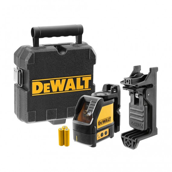 S.of. nivel láser autonivelante verde de 2 líneas en cruz (horizontal y vertical) dw088cg-xj dewalt